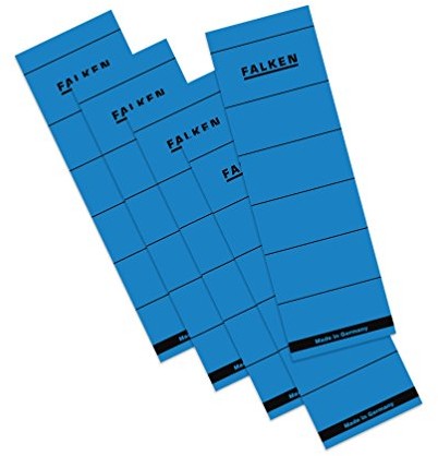 Falken papieru etykiet grzbietowych, niebieski szeroki 11286788