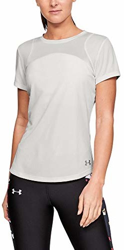 Under Armour damska koszulka z krótkim rękawem Ua Speed Stride Sport Mesh Onyx White/Onyx White/Reflective (112) S 1326464-12-S