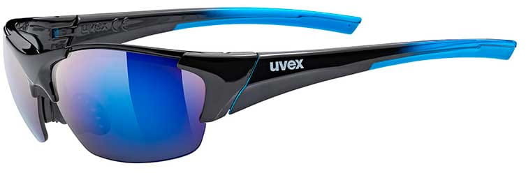 Uvex Okulary sportowe Blaze III 2.0 black blue 53/2/046/2416/UNI