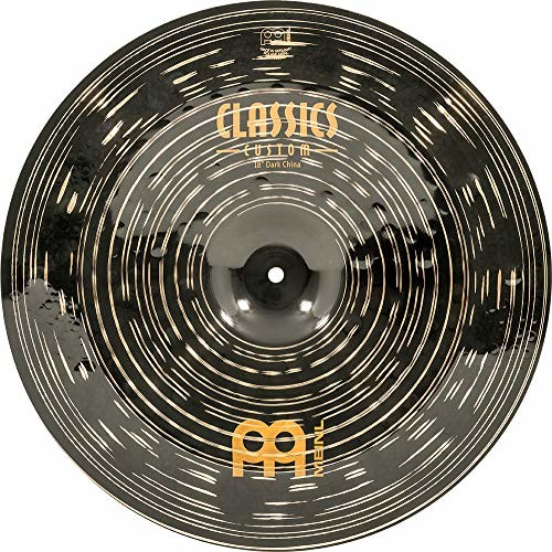 Meinl Cymbals Cymbals Klasyczne niestandardowe ciemne Chiny - 45 cm (CC18DACH) CC18DACH