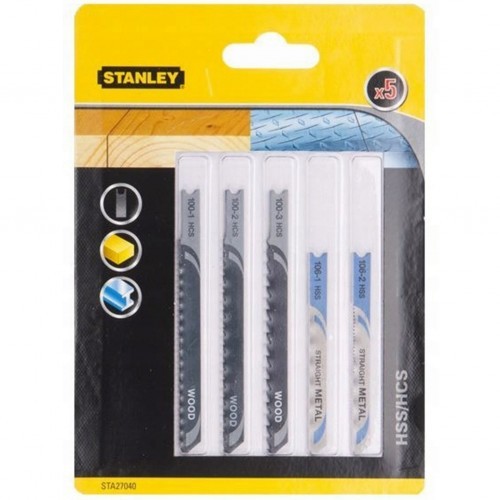 Stanley BRZESZCZOTY DO DREWNA METALU 5SZT STA27040 STA27040-XJ