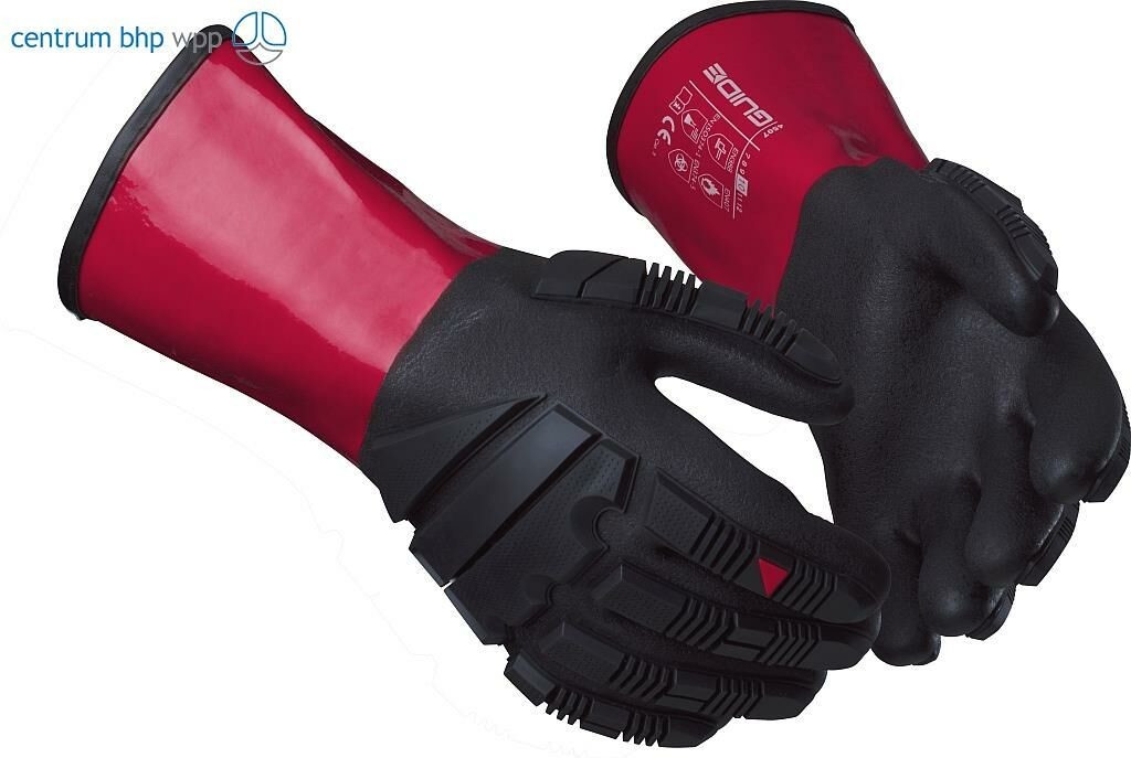 GUIDE Gloves RĘKAWICE MULTIOCHRONNE 4507; CE Cat.3; EN 388:2016 4X31CP; EN 407:2004 X2XXXX; EN ISO 374-1:2016 Type B AJKL