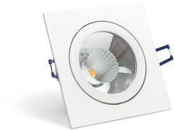 OxyLED PRESCO SQ szer. 12,1cm 10W 3000K DL10 36 3K S biały DL10 36 3K S biały