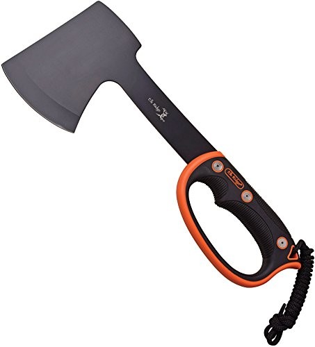 Elk Ridge ELK Ridge AXT uchwytu Czarny/pomarańczowy ER-AXE1-MC