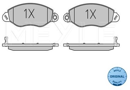 Wulf Gaertner Autoparts Zestaw klocków hamulcowych, hamulce tarczowe Wulf Gaertner Autoparts 025 234 3418/W