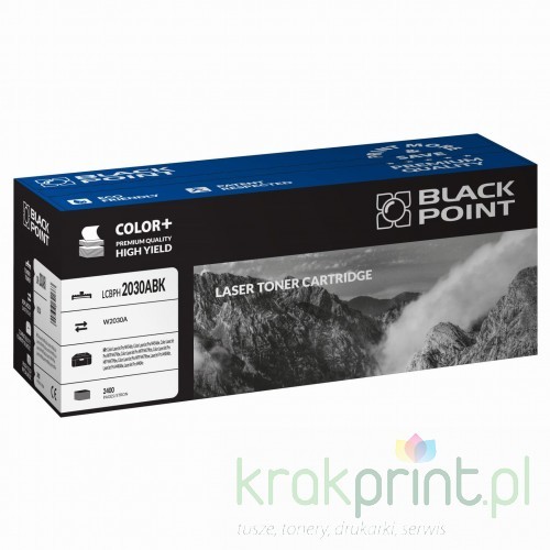 BlackPoint Black Point toner zastępuje HP W2030A | 2,4tys LCBPH2030ABK) Black LCBPH2030ABK