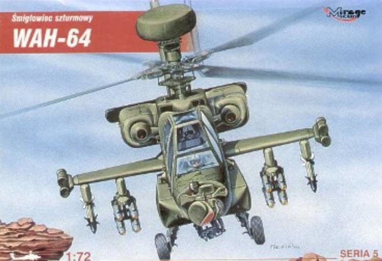 Mirage Hobby Śmigłowiec szturmowy WAH-64 -