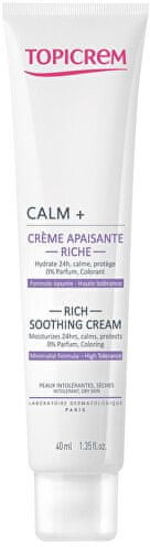 Topicrem Odżywczo łagodzący krem do skóry CALM + Rich Soothing )Cream Rich Soothing ) 40 ml