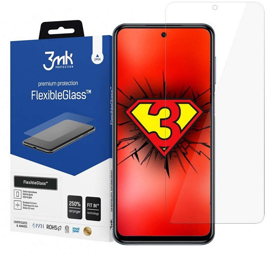 3MK Szkło hybrydowe Flexible Glass 7H do Xiaomi Redmi Note 10 Pro 9511X10