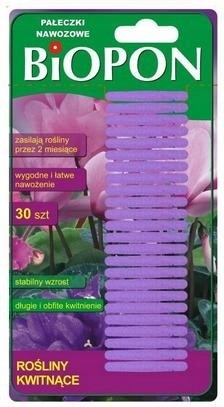 Biopon pałeczki nawozowe do roślin kwitnących 30sz