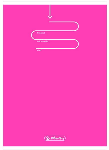 Herlitz Zeszyt A4 80 Kratka Neon Color Blocking 9583246