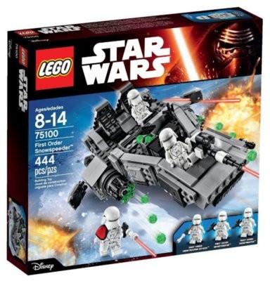 LEGO Star Wars FIRST ORDER SNOWSPEEDERT 75100