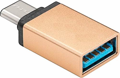 PremiumCord PremiumCord adapter USB 3.1 złącze C / wtyczka - USB 3.0 A / gniazdo, złoty, OTG kur31-07