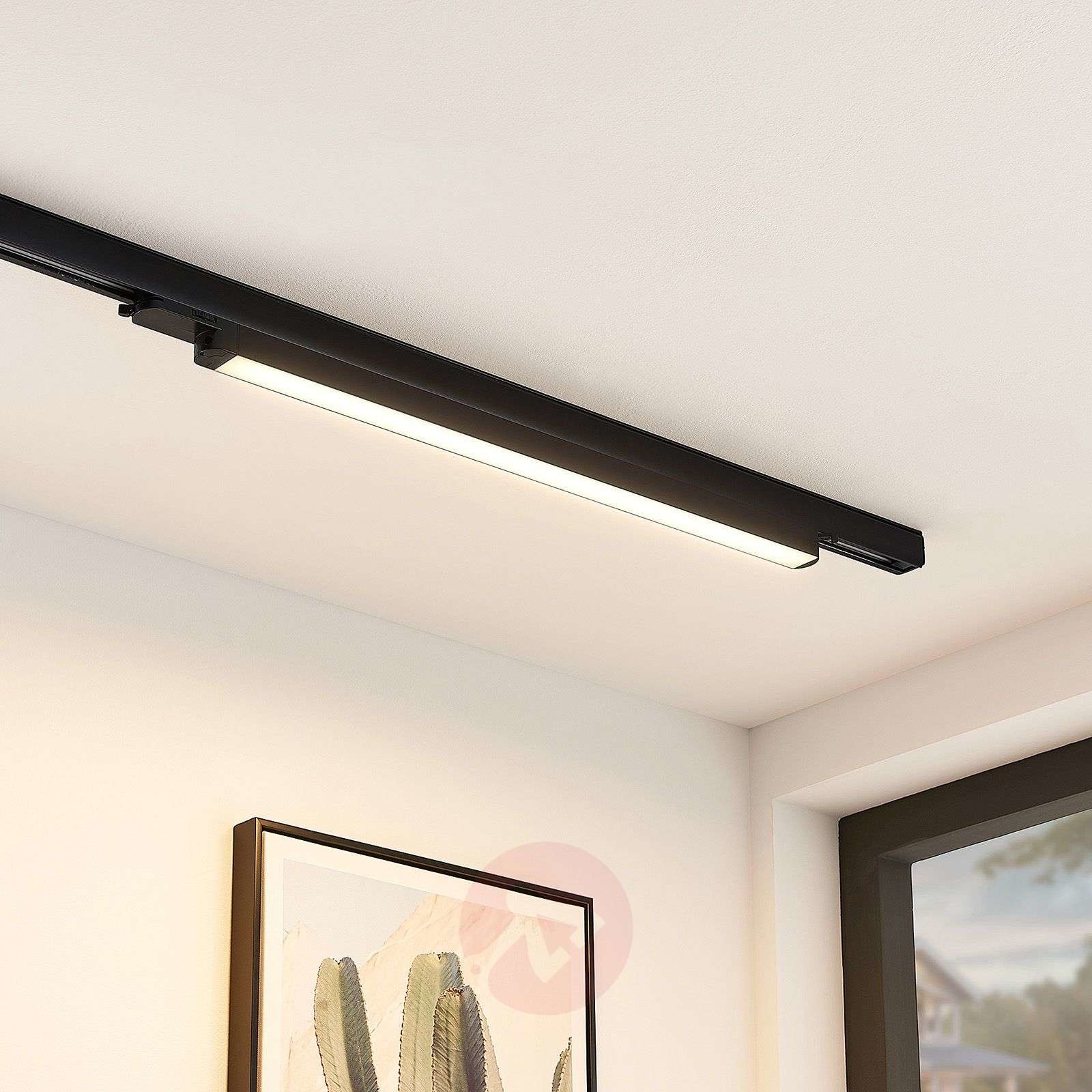 ARCCHIO Arcchio Harlow lampa LED czarna 69cm 3 000 K