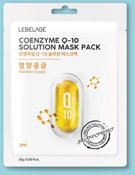 Lebelage Lebelage Coenzyme Q-10 Solution Mask - 23 ml / 1 szt