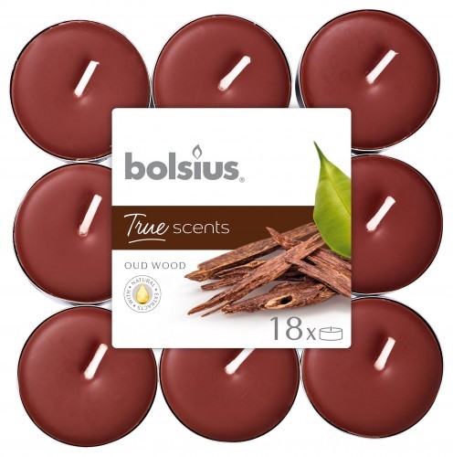 Bolsius True Scents Podgrzewacz zapachowy 4h Drzewo Agarowe 18szt