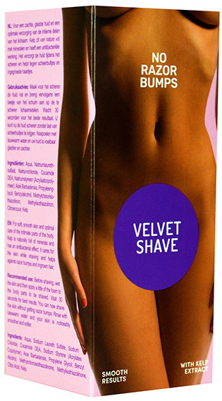 Krem łagodzący do golenia intymnego Velvet Shav