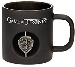 SD Toys Game of Thrones: 3d Rotating logo Lannister Black Crystal  filiżanka 8436546897545