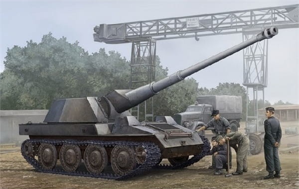 Trumpeter German Krupp Steyr Waffentrager 01598