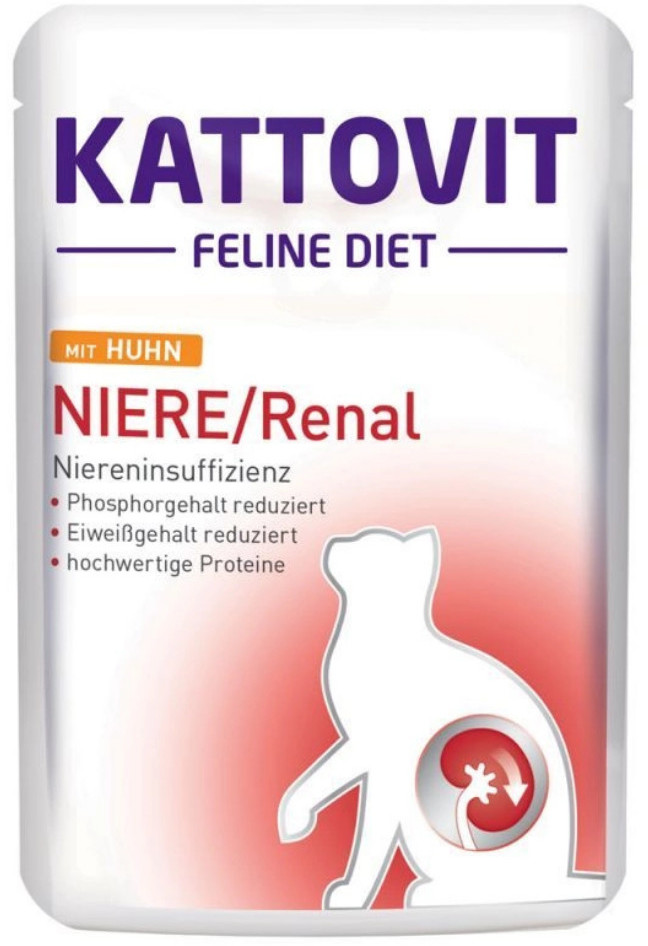 Kattovit Renal w saszetkach Kurczak 12 x 85 g