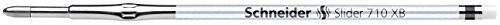 Schneider 171001 kugelschreibermine Slider 710 XB opakowanie  sztuk, w kolorze czarnym 171001