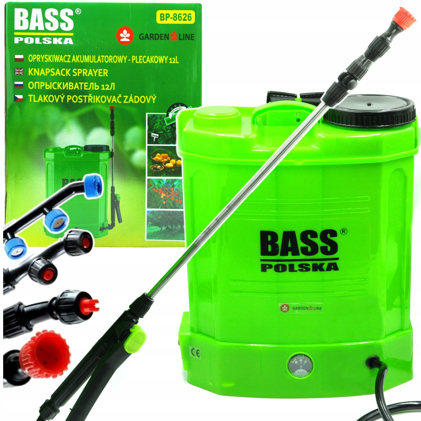 Opryskiwacz Plecakowy Akumulatorowy Elektryczny