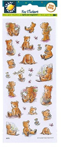 Craft Planet Fun naklejki umar wyjmowany Bears