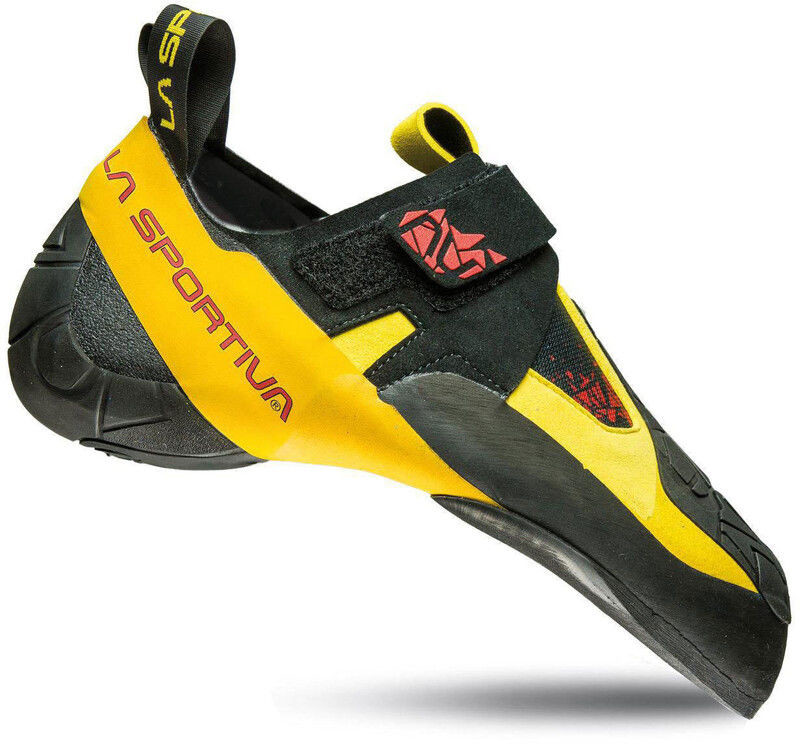 La Sportiva Skwama But wspinaczkowy, black/yellow EU 38,5 2020 Buty wspinaczkowe wsuwane 10SBY-38