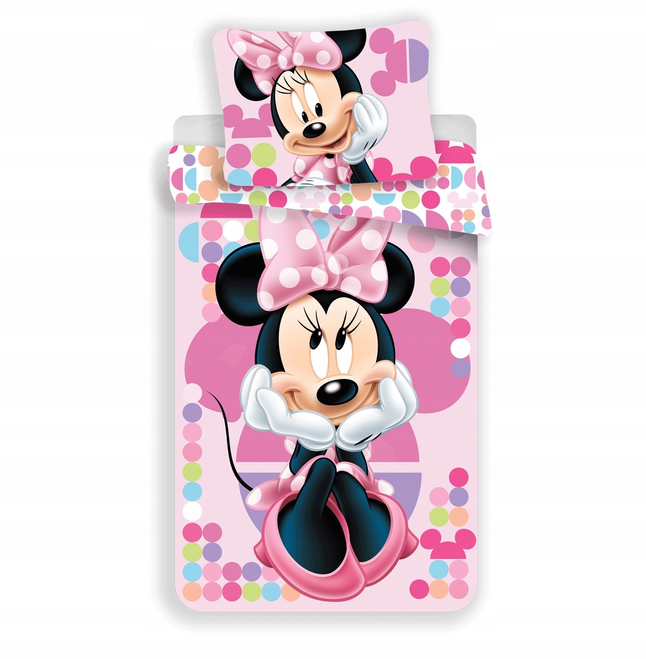 Pościel 140x200 Disney Minnie Mickey Mouse Love