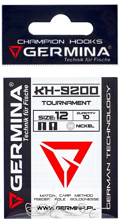 Haczyki Germina Hook KH-9200N Nr 04 10 szt.