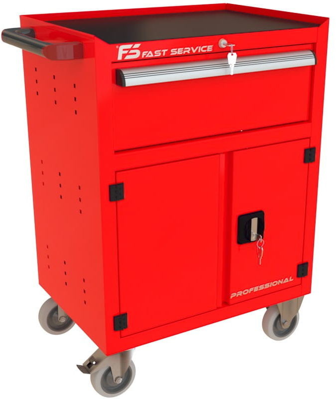 Fastservice Wózek narzędziowy z szufladą i drzwiami P-232 P-232