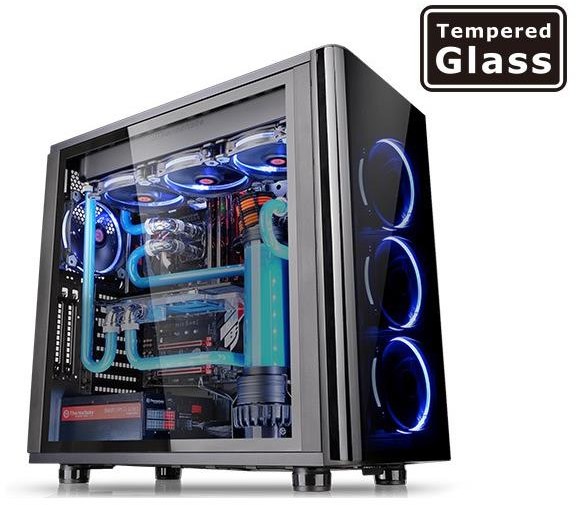 Thermaltake View 31 USB3 Black Tempered Glass (KOTTKOD0VIE31BT)