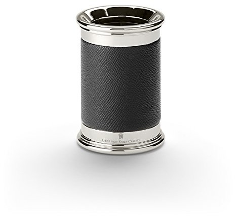 Graf von Faber-Castell pojemnik na długopisy z lederummantelung, czarny 118520