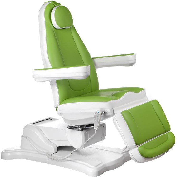 Beauty System Elektryczny fotel kosmetyczny Mazaro BR-6672B Zielony BSBR-6672B/GREEN