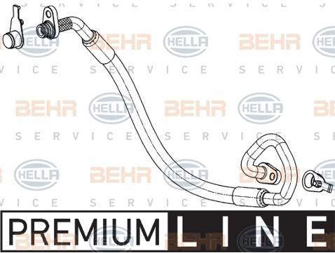 HELLA BEHR Przewód układu klimatyzacji BEHR 9GS 351 337-771