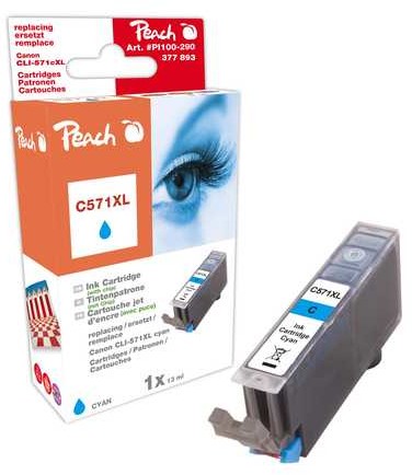 DrTusz Peach XL cyan kompatybilny z CLI-571XL c PI100-290