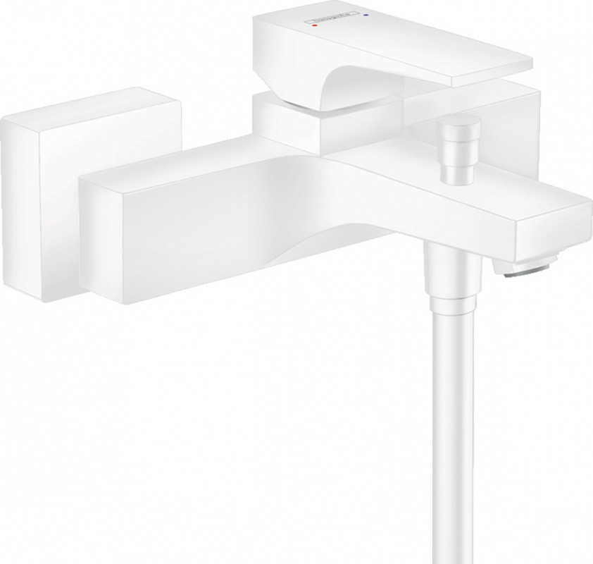 Hansgrohe Metropol wannowa natynkowa biały matowy 32540700