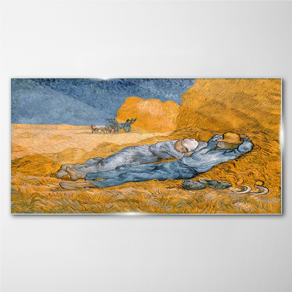 PL Coloray Obraz na Szkle Południe Odpoczynek Van Gogh 100x50cm