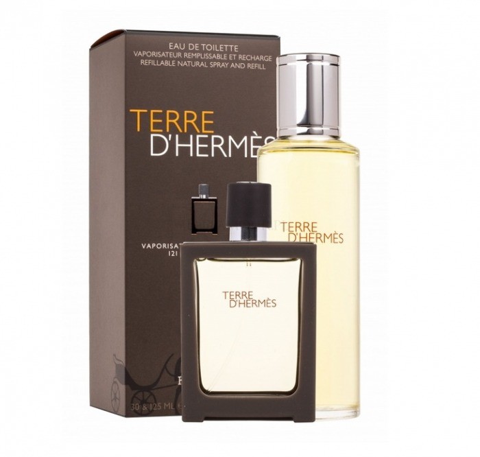 HERMES TERRE D`HERMES KPL/ 30 ML + EDT 125 ML REFILL
