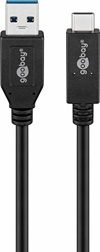 Goobay 41074 Sync & Charge Super Speed+ USB-C 3.0 Gen 2 kabel do ładowania i synchronizacji, 10 Gbit/s, 3 A, 1 m G4.83.GOB.1.8E