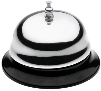 Lacor 61025 dzwonek do recepcji o średnicy 10 cm 61025