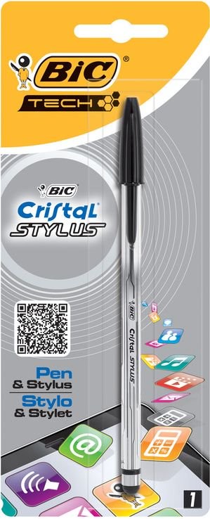 BIC Długopis Cristal Stylus Czarny 9021211