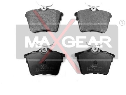 MaxGear Zestaw klocków hamulcowych, hamulce tarczowe 19-0423