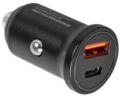 Avacom Zasilacz samochodowy CarPRO 2 1x USB 1x USB-C PD NACL-PD2X-KK) Czarny