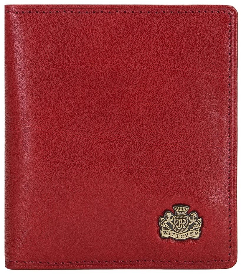 Wittchen Etui na karty ze skóry z herbem bez zapięcia 10-2-291-3L