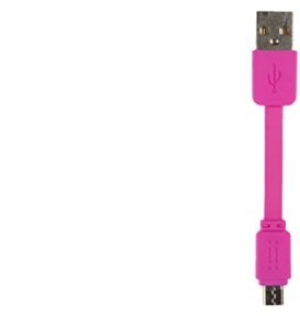 Aiino italian ideas aicmcrusbmini-Pk kabel micro USB, różowy AICMCRUSBMINI-PK