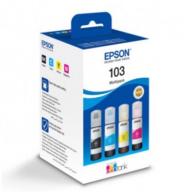 Epson Tusze Oryginalne 103 C13T00S64A komplet