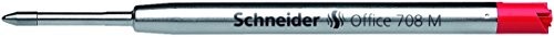 Schneider piśmiennicze kugelschreibermine Office 708, trwały, M, czerwony 7082