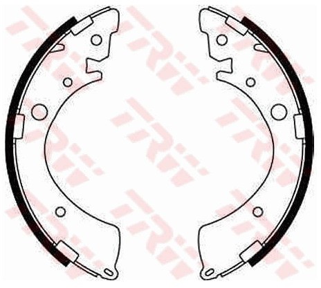 TRW Zestaw szczęk hamulcowych GS8245