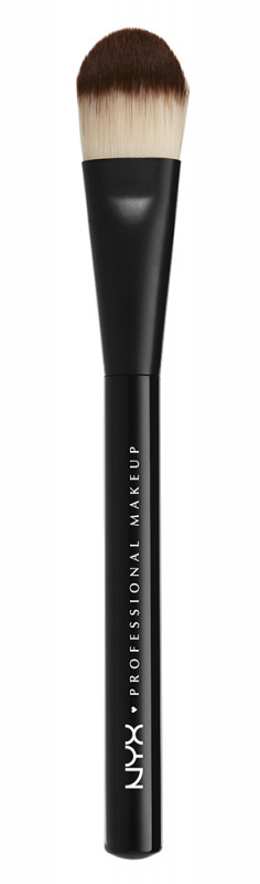 NYX Professional Makeup NYX Professional Makeup  PRO FLAT FOUNDATION BRUSH - 07 -  Pędzel do aplikacji podkładu NYXFBDPO